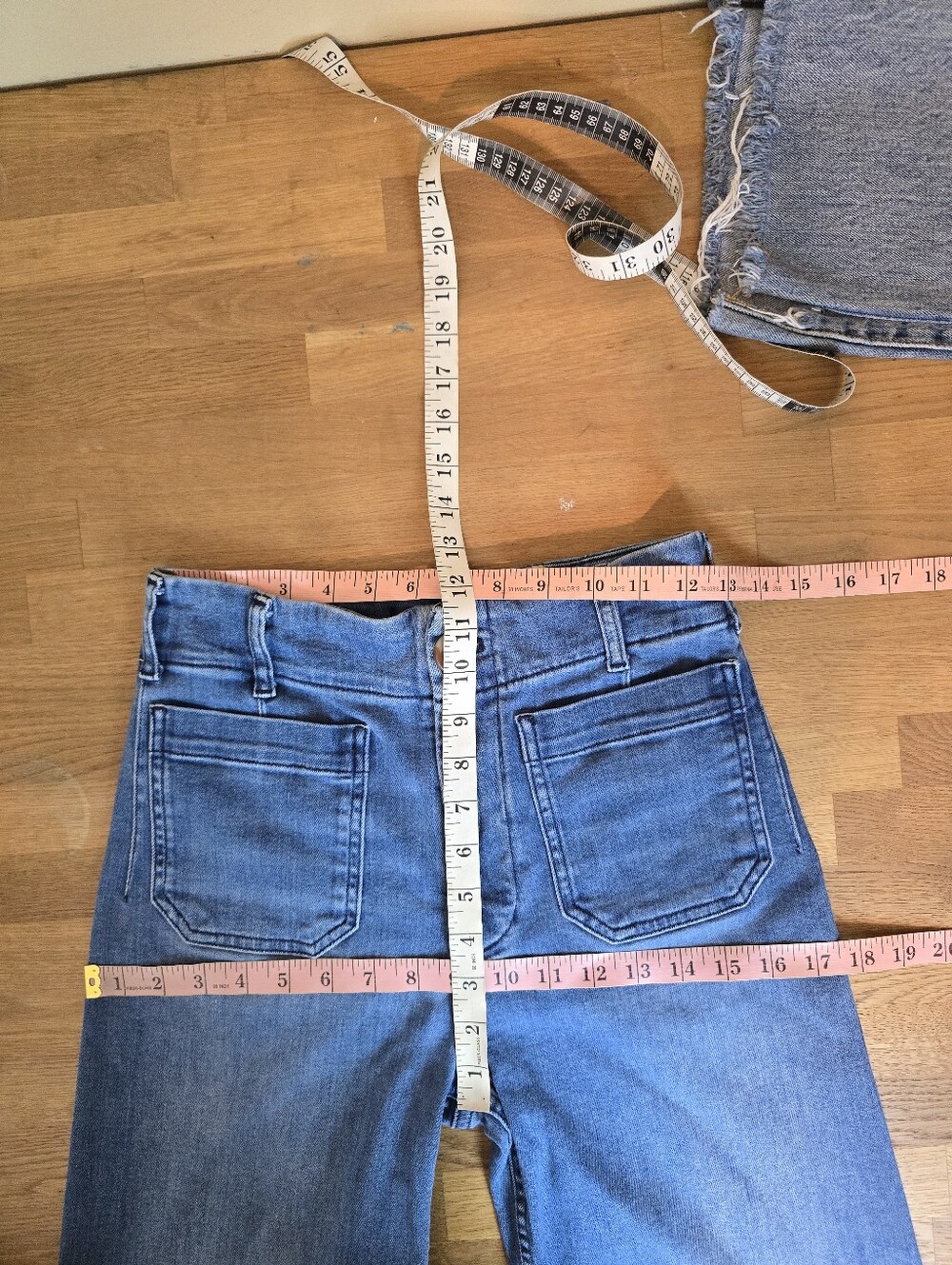 Maeve The Colette Crop High-Rise Wide-Leg Jean 26 Anthropologie Denim - Picture 11 of 13